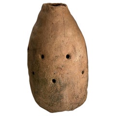 Early 20th Century Terracotta Dome Heater from a Remote Mexican Village