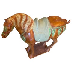 Cavallo di terracotta dei primi del Novecento