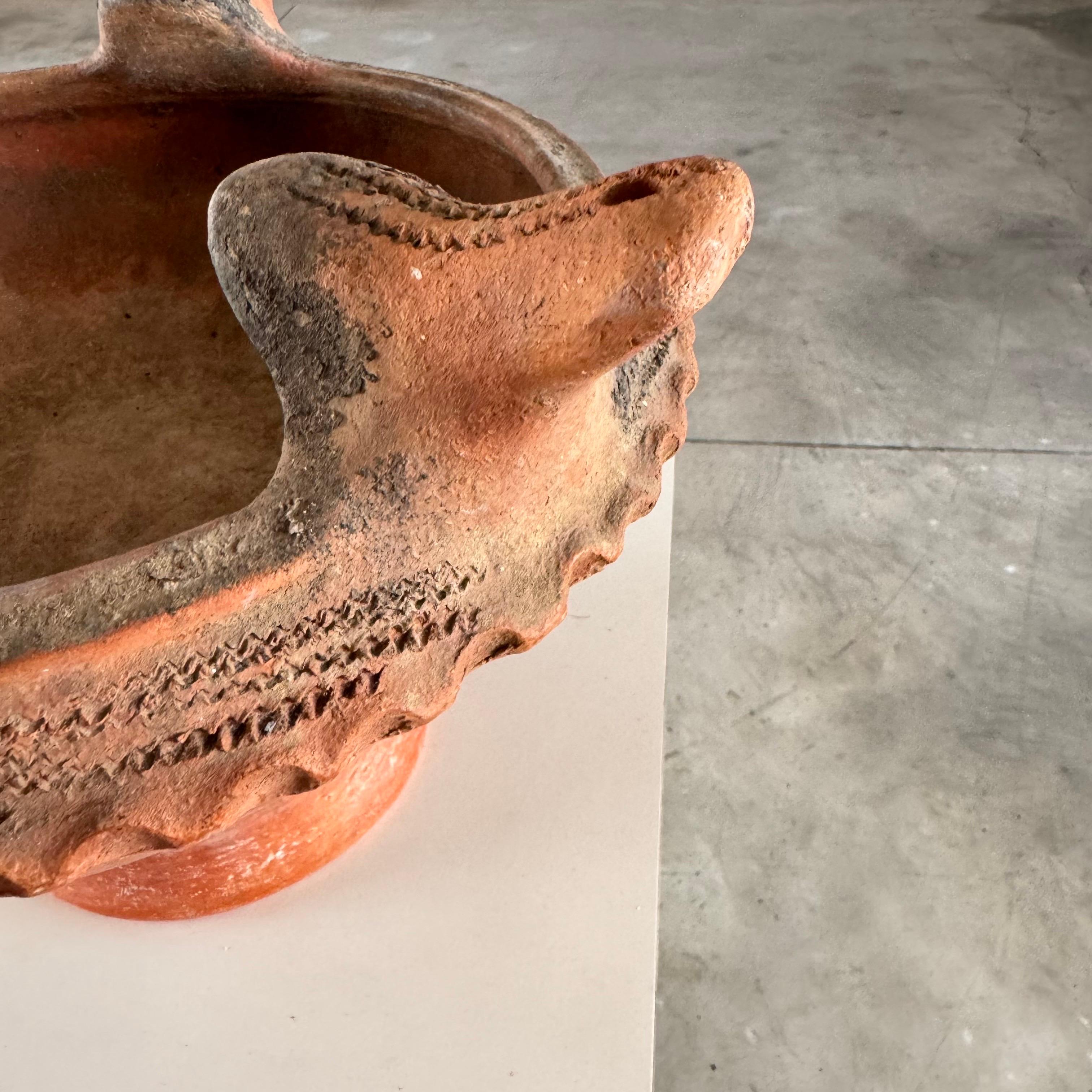 Early 20th Century Terracotta Planter in Patina, Hanging Option Available, Italy 7