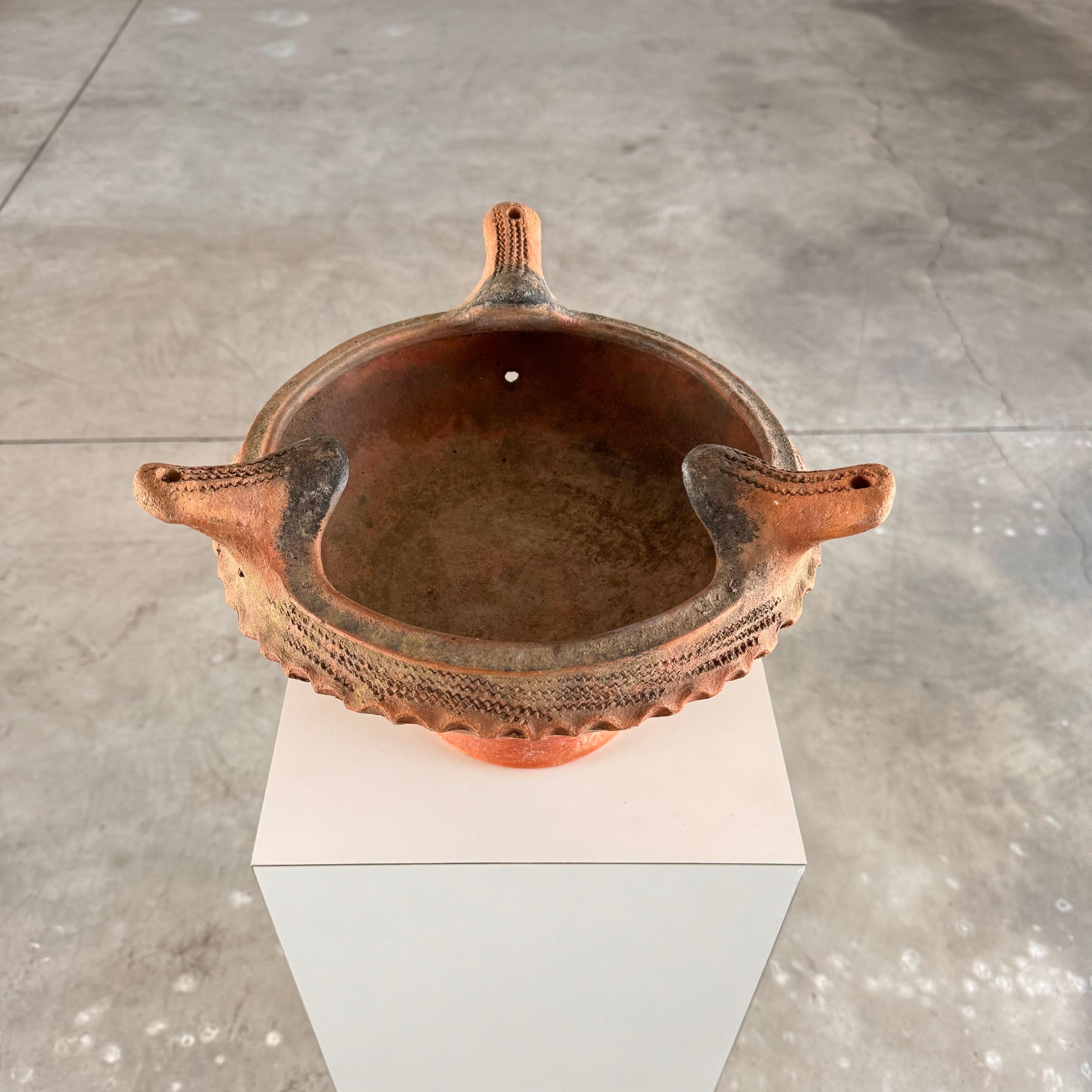 Early 20th Century Terracotta Planter in Patina, Hanging Option Available, Italy 4