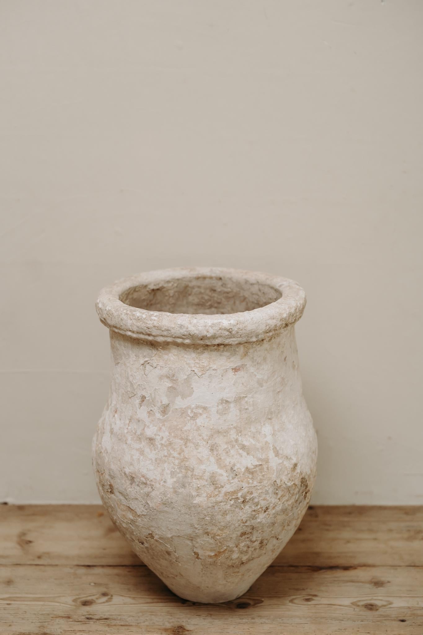 Spanish early 20th century terracotta planter/vase For Sale