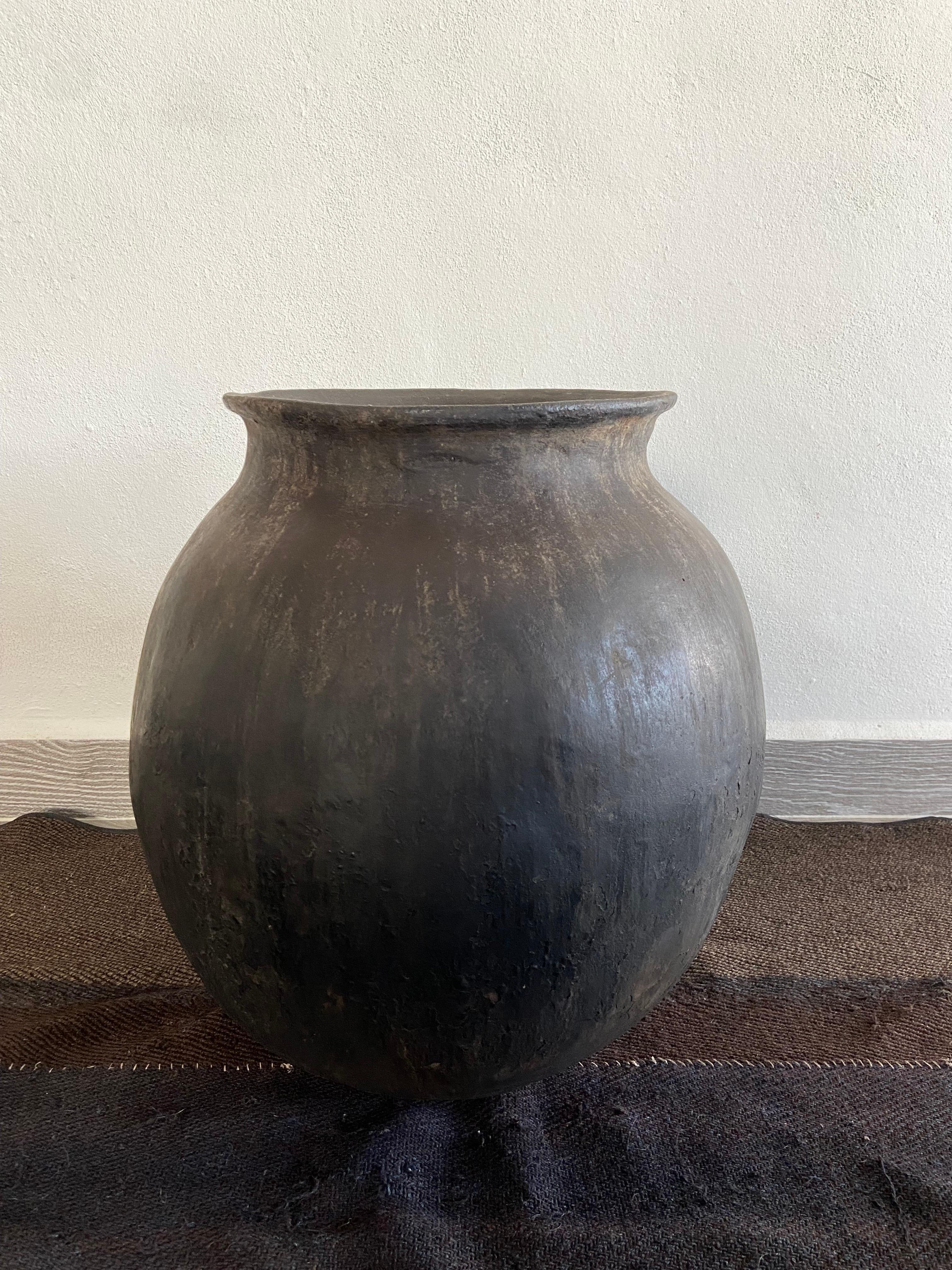 Fired Early 20th Century Terracotta Water Jar from Mexico