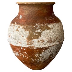 Early 20th Century Terracotta Water Jar From Yucatan, Mexico