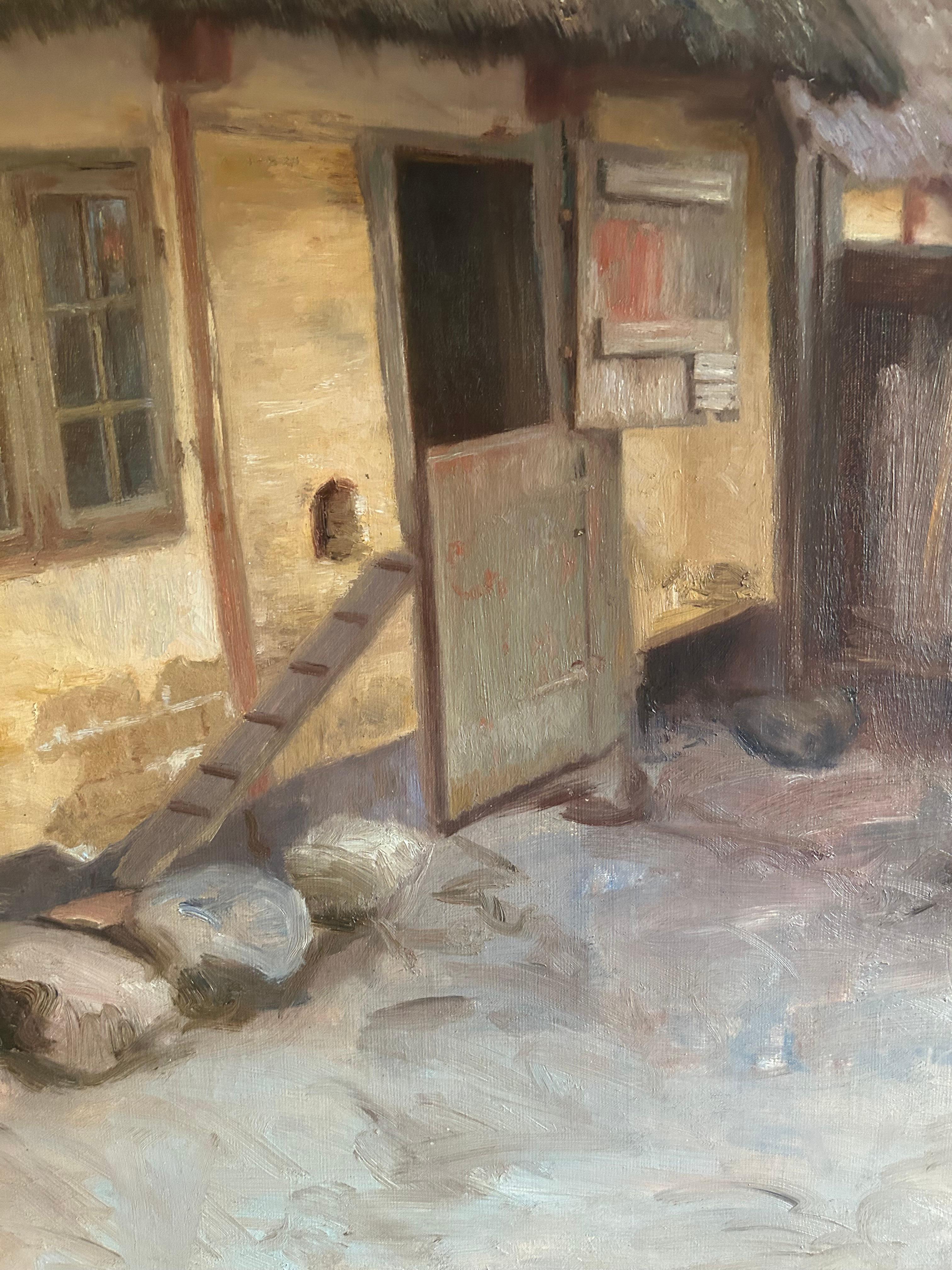 Anfang des 20. Jahrhunderts Theodor Philipsen (1840-1920) Fra Kastrup, Dänemark (Dänisch) im Angebot