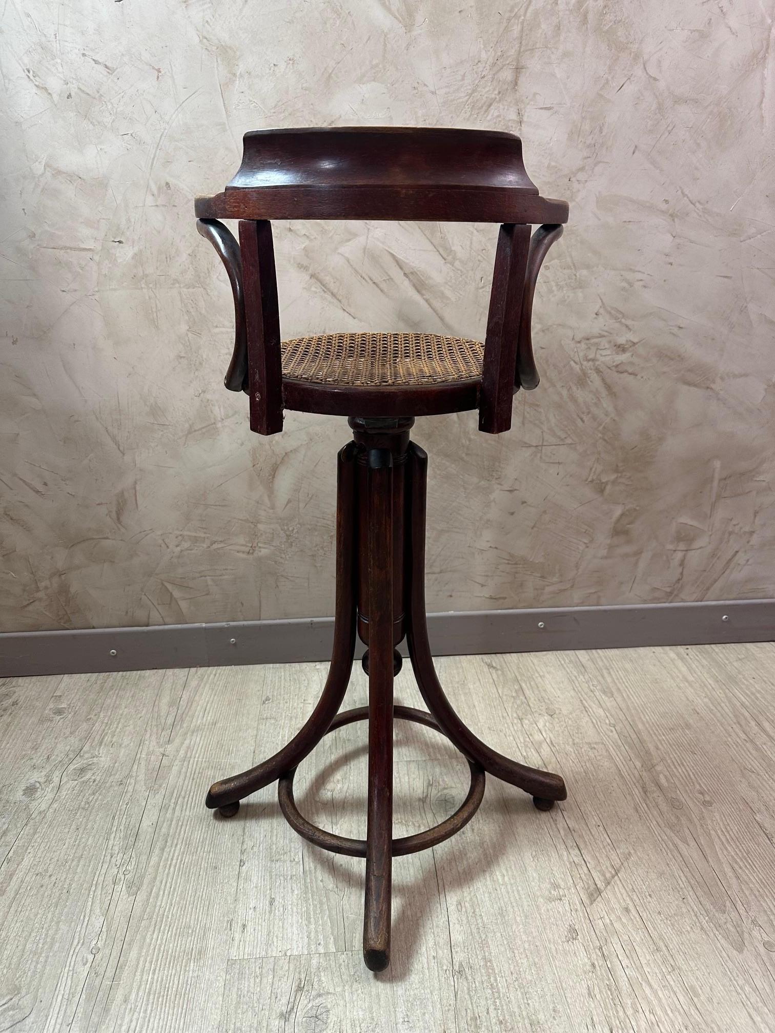 Fauteuil pivotant de Child & Child, début du 20e siècle, Thonet, années 1900 en vente 2