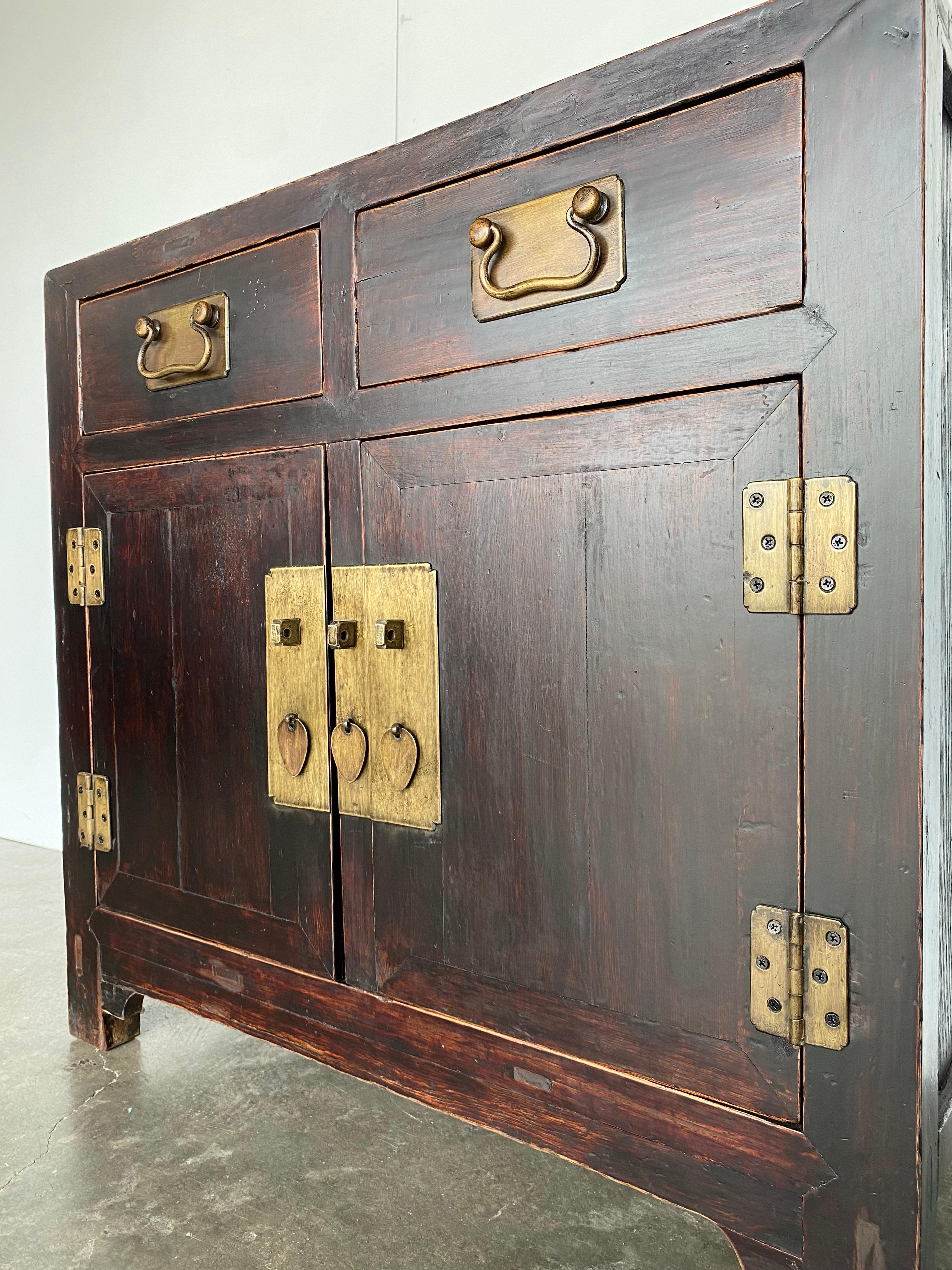 Woodwork Early 20th Century Tianjin Cabinet For Sale