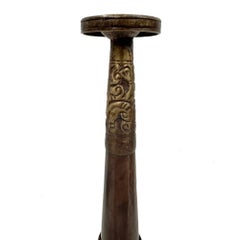 Early 20th Century Tibetan Handcrafted Buddhist Festival Trumpet, Rag-Dung