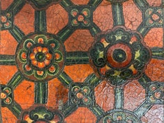 Early 20th Century Tibetan Monastary Door Coffee Table