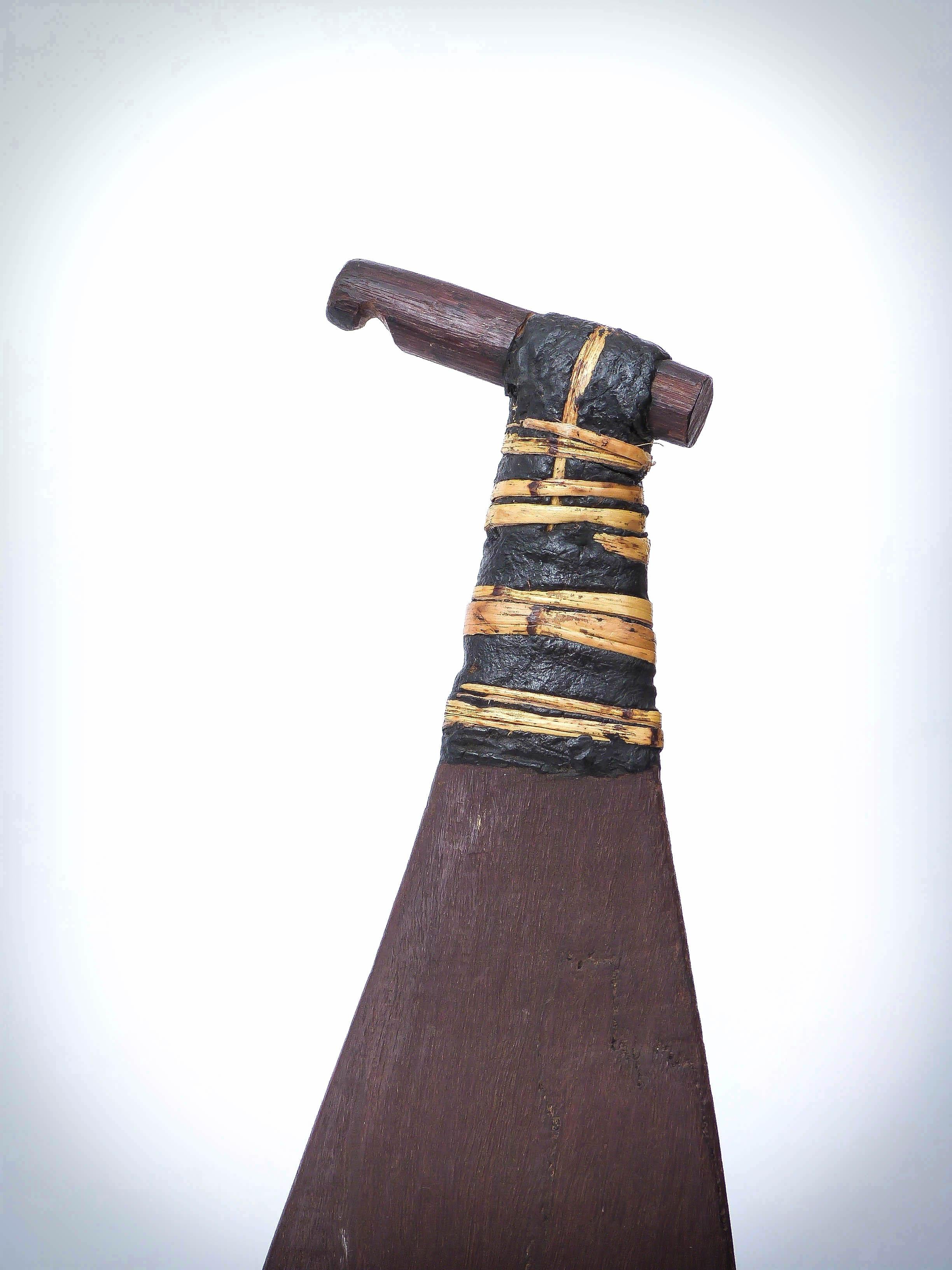 Wood Early 20th Century to Mid-20th Century Aboriginal Woomera, Central Australia For Sale