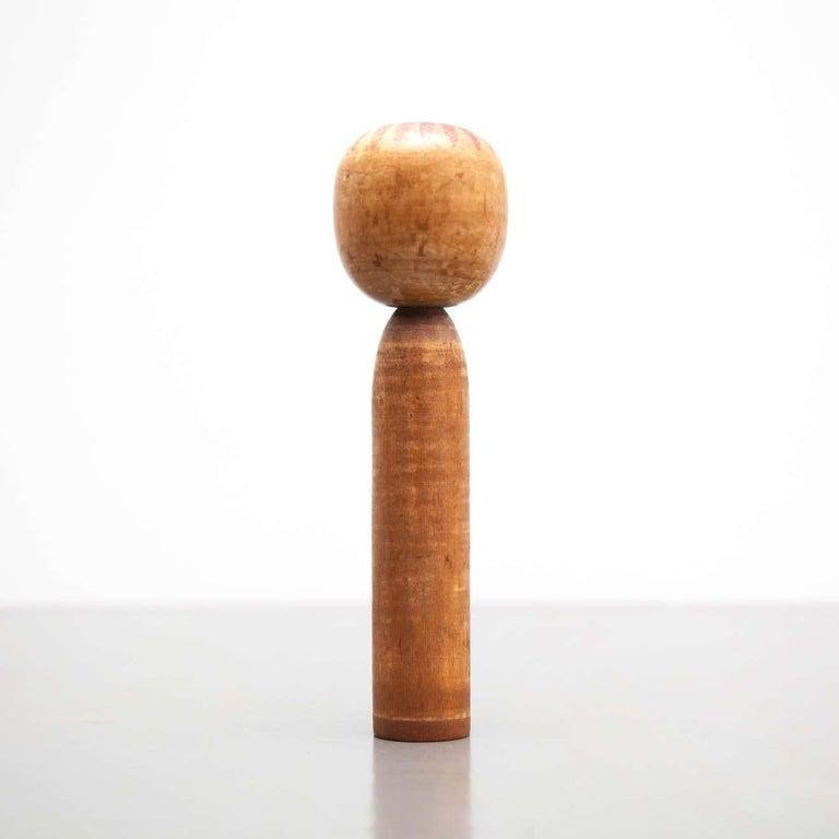 XX secolo Bambola Tohgatta Kokeshi dei primi del Novecento: arte e tradizione giapponese fatte a mano in vendita