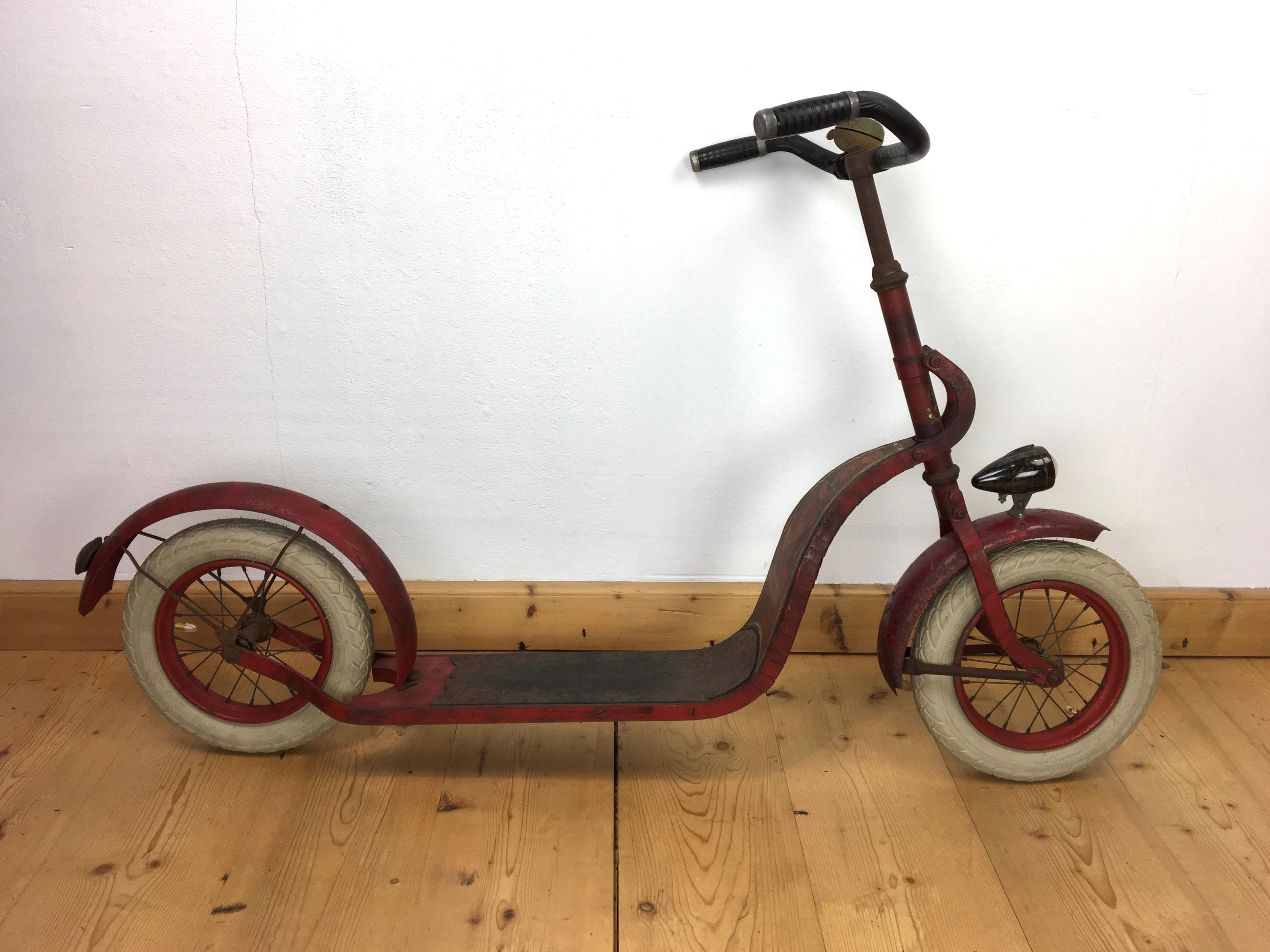 Early 20th Century Toy Step, Step Bike For Sale 5