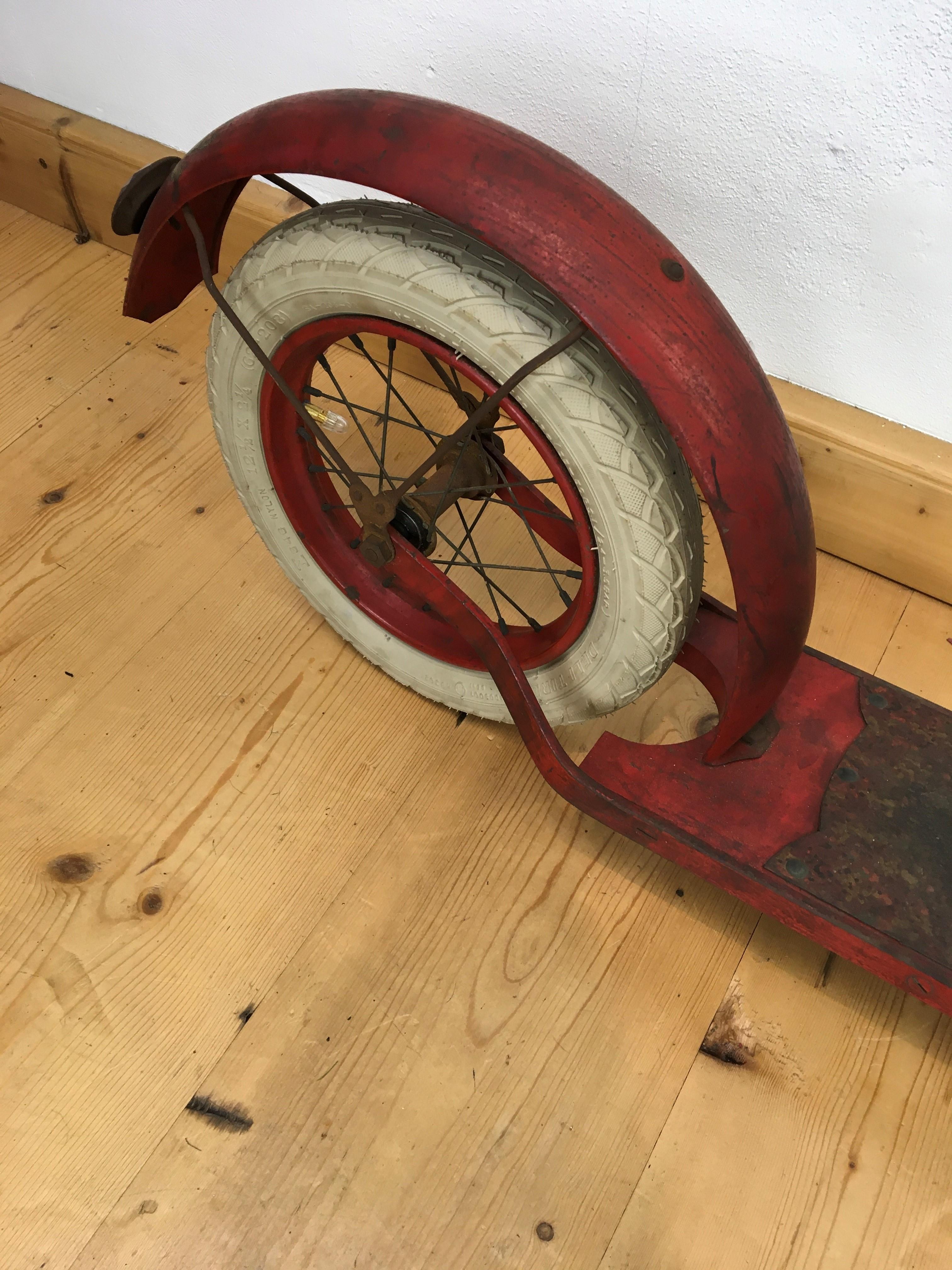 Early 20th Century Toy Step, Step Bike For Sale 7