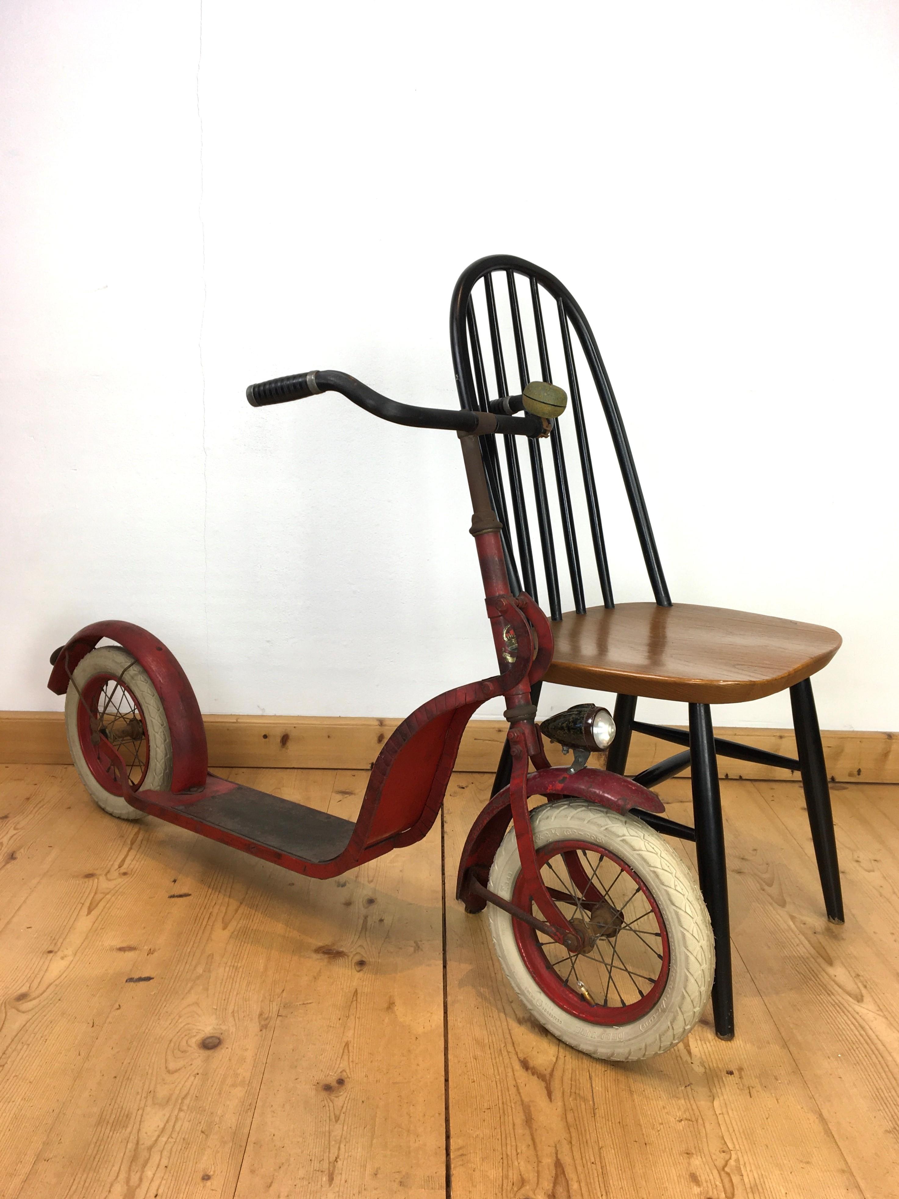 Early 20th Century Toy Step, Step Bike For Sale 9