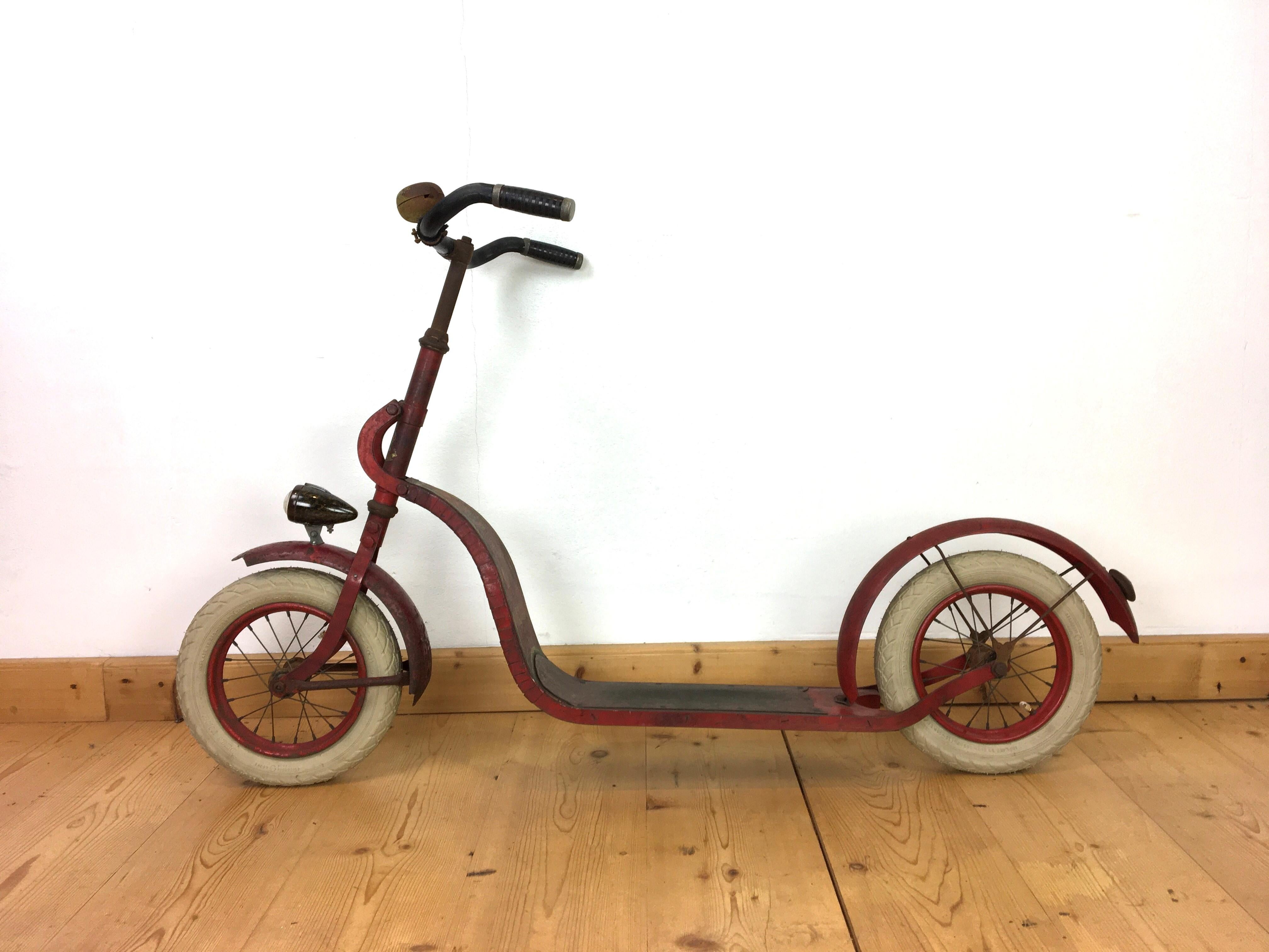 Early 20th Century Toy Step, Step Bike For Sale 12