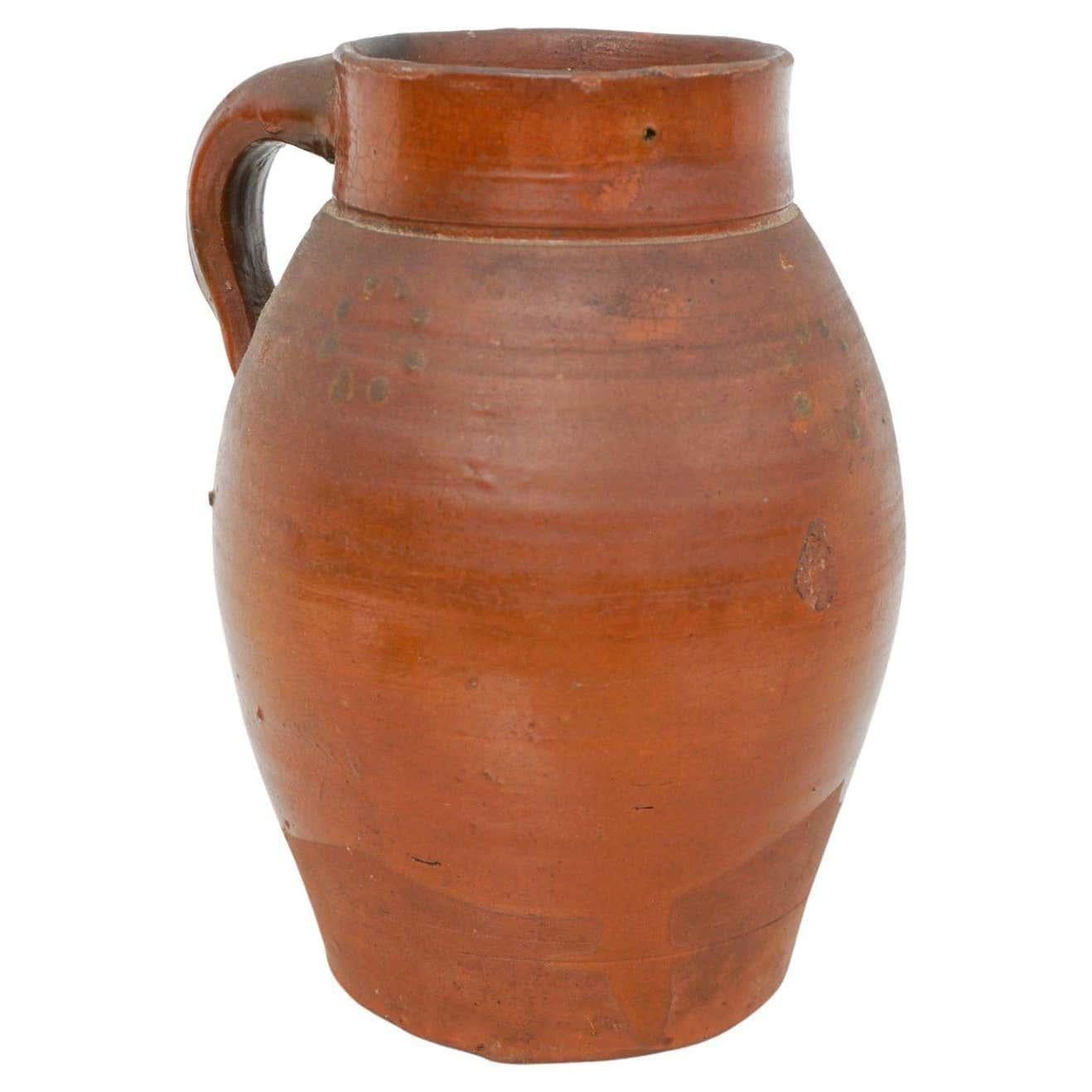 Brocca in ceramica tradizionale spagnola dei primi del Novecento in vendita 5