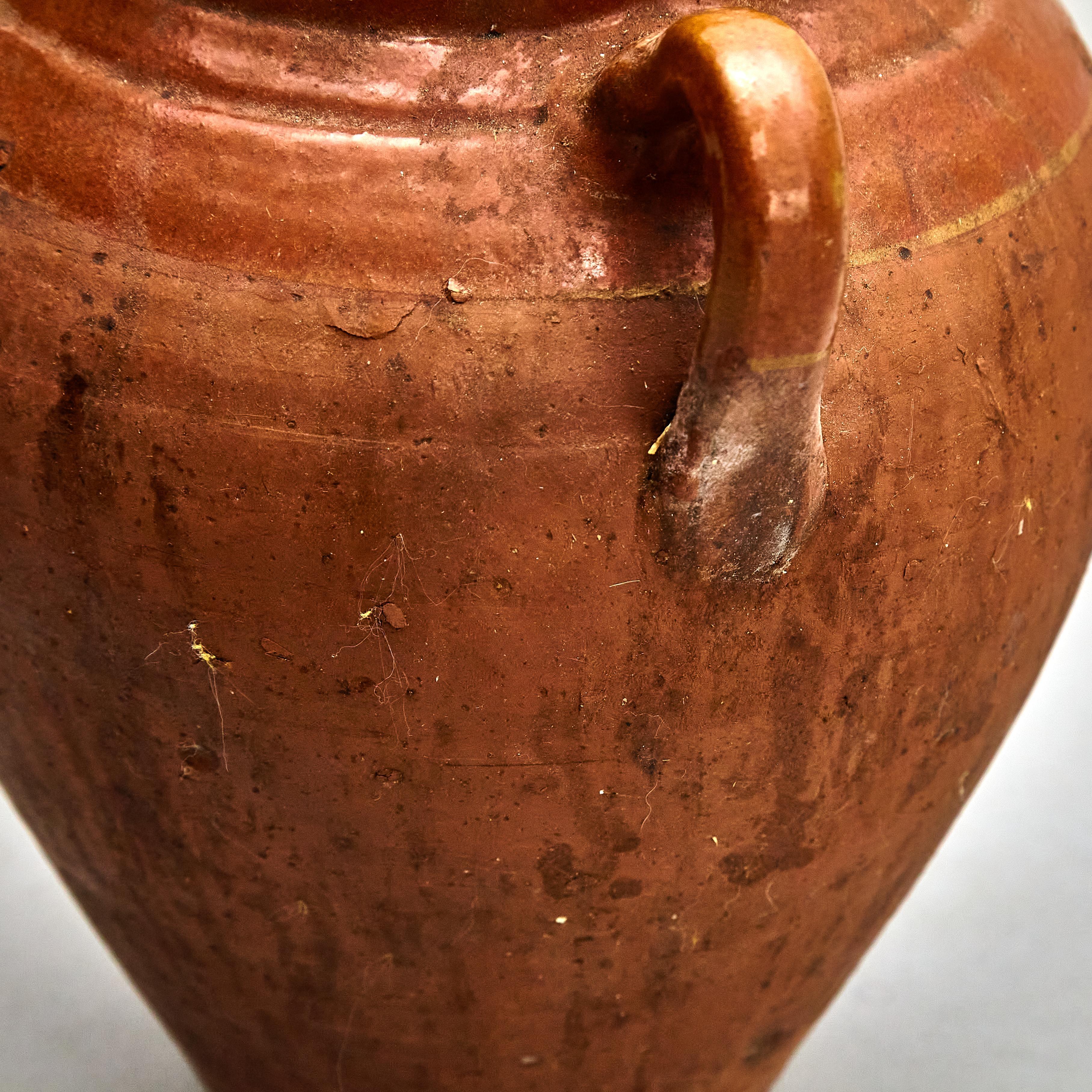 Vase en céramique espagnole traditionnelle du début du 20e siècle en vente 7