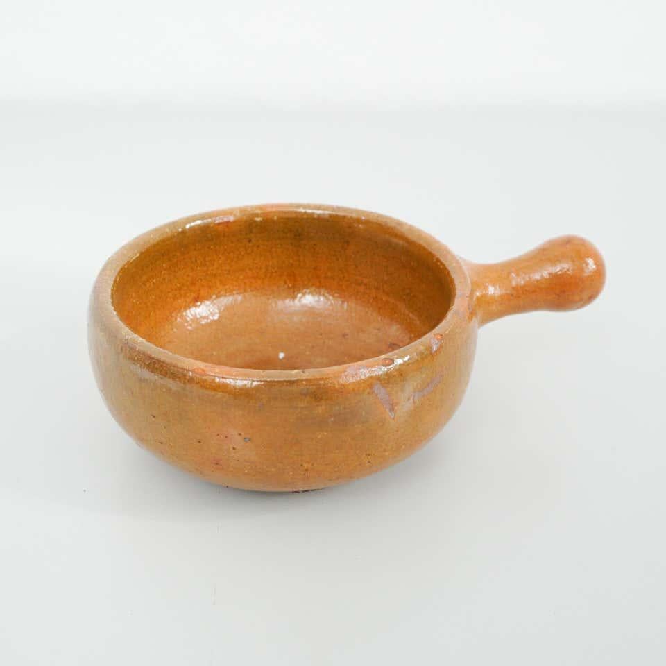 Mid-Century Modern Vase en céramique espagnole traditionnelle du début du 20e siècle en vente