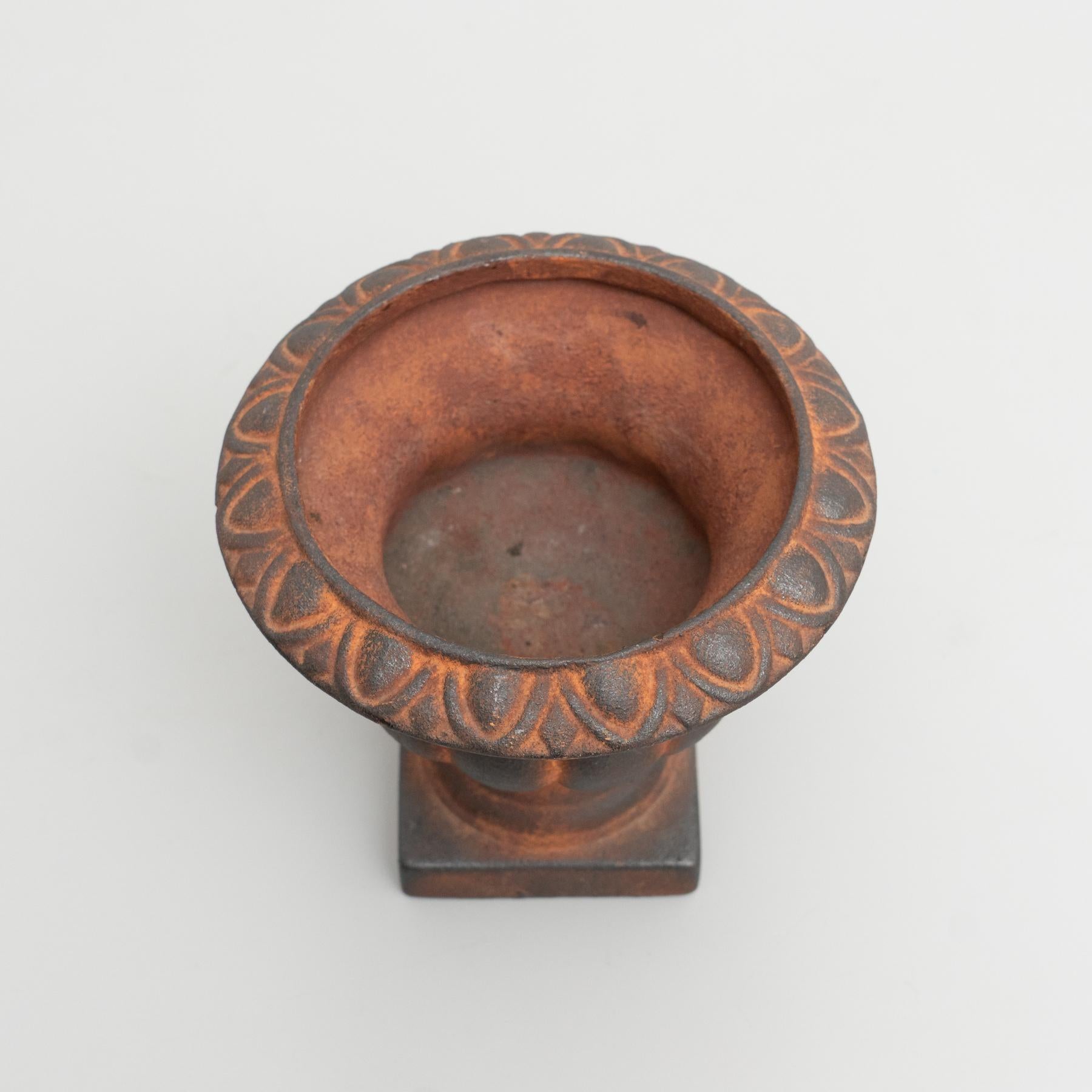 Espagnol Vase en céramique espagnole traditionnelle du début du 20e siècle en vente