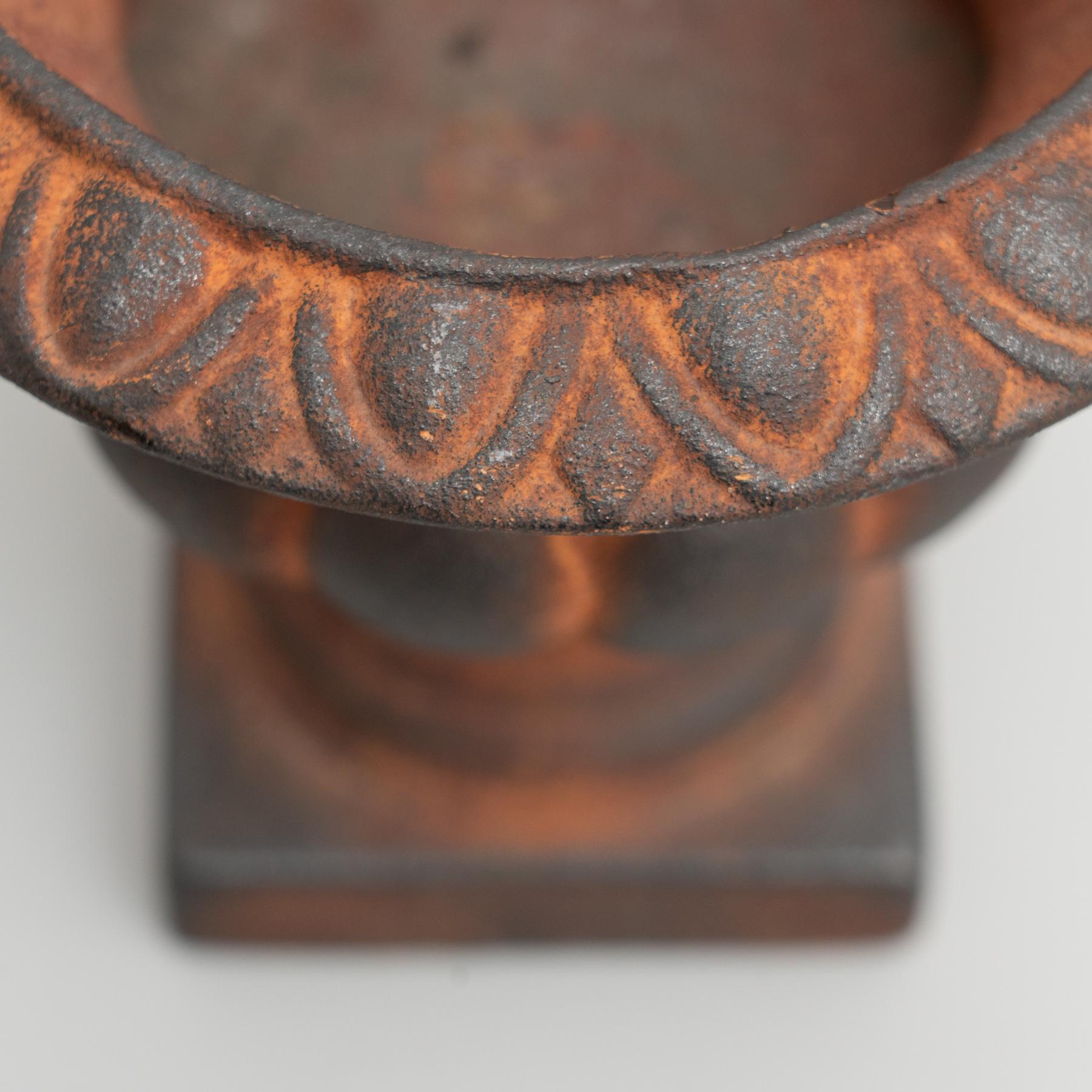 Vase en céramique espagnole traditionnelle du début du 20e siècle Bon état - En vente à Barcelona, ES