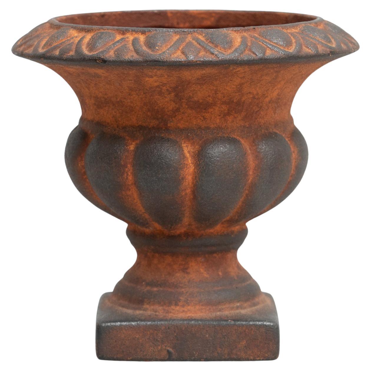 Vase en céramique espagnole traditionnelle du début du XXe siècle