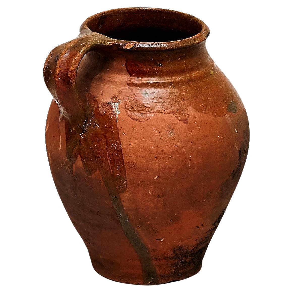 Traditionelle spanische Keramikvase des frühen 20. Jahrhunderts im Angebot