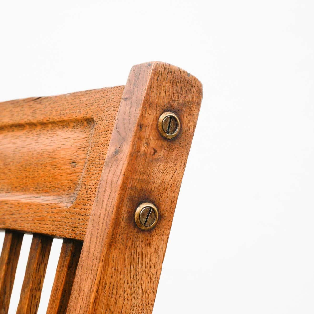 Début du 20e siècle, Chaise traditionnelle en bois 2