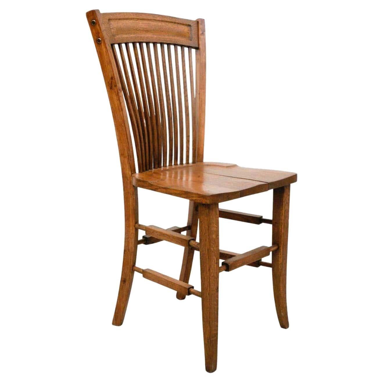 Early 20th Century, Traditional Wood Chair 10