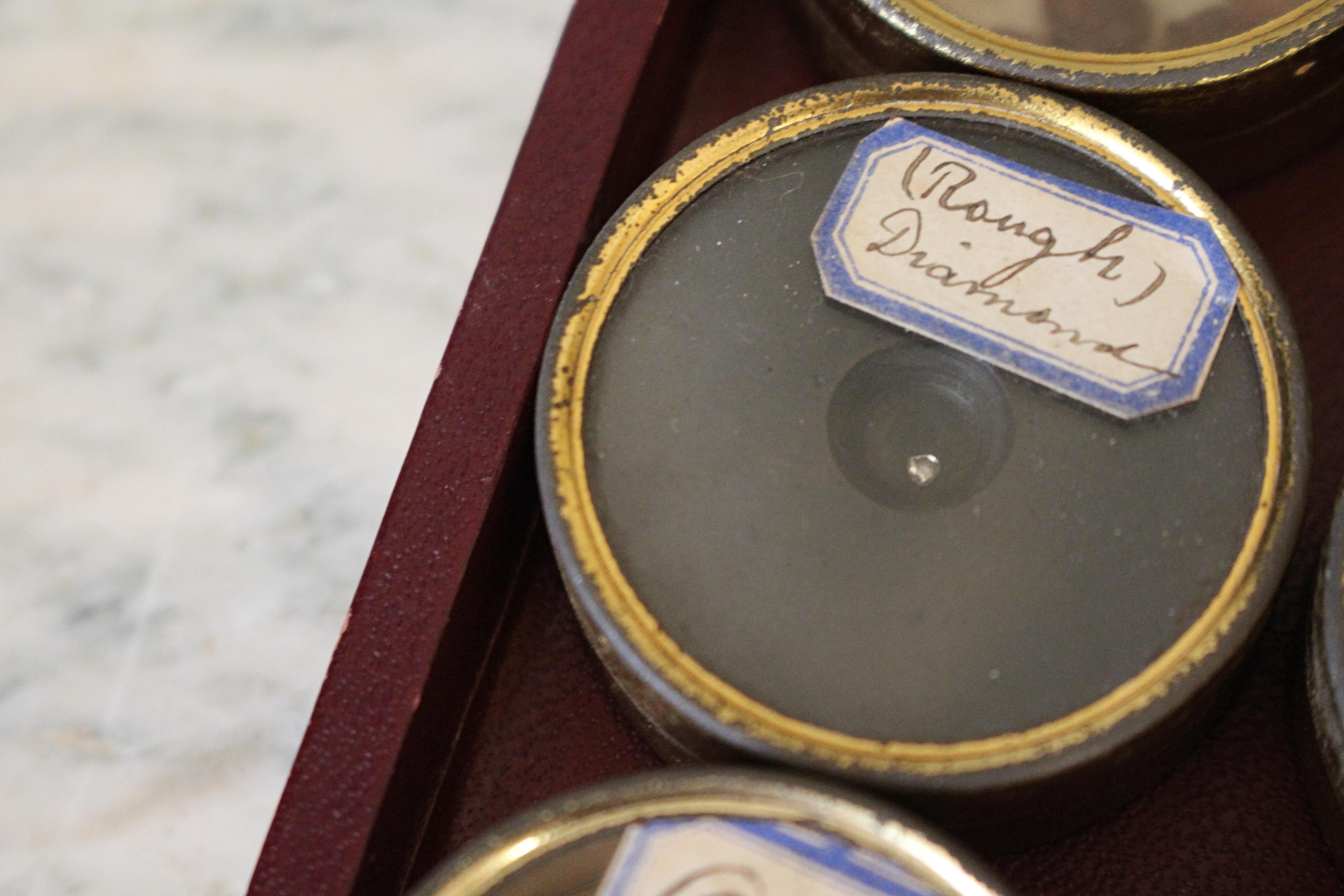 Edwardian Early 20th Century Travelling Jewellers Precious Stone Samples, T.G.Woods For Sale