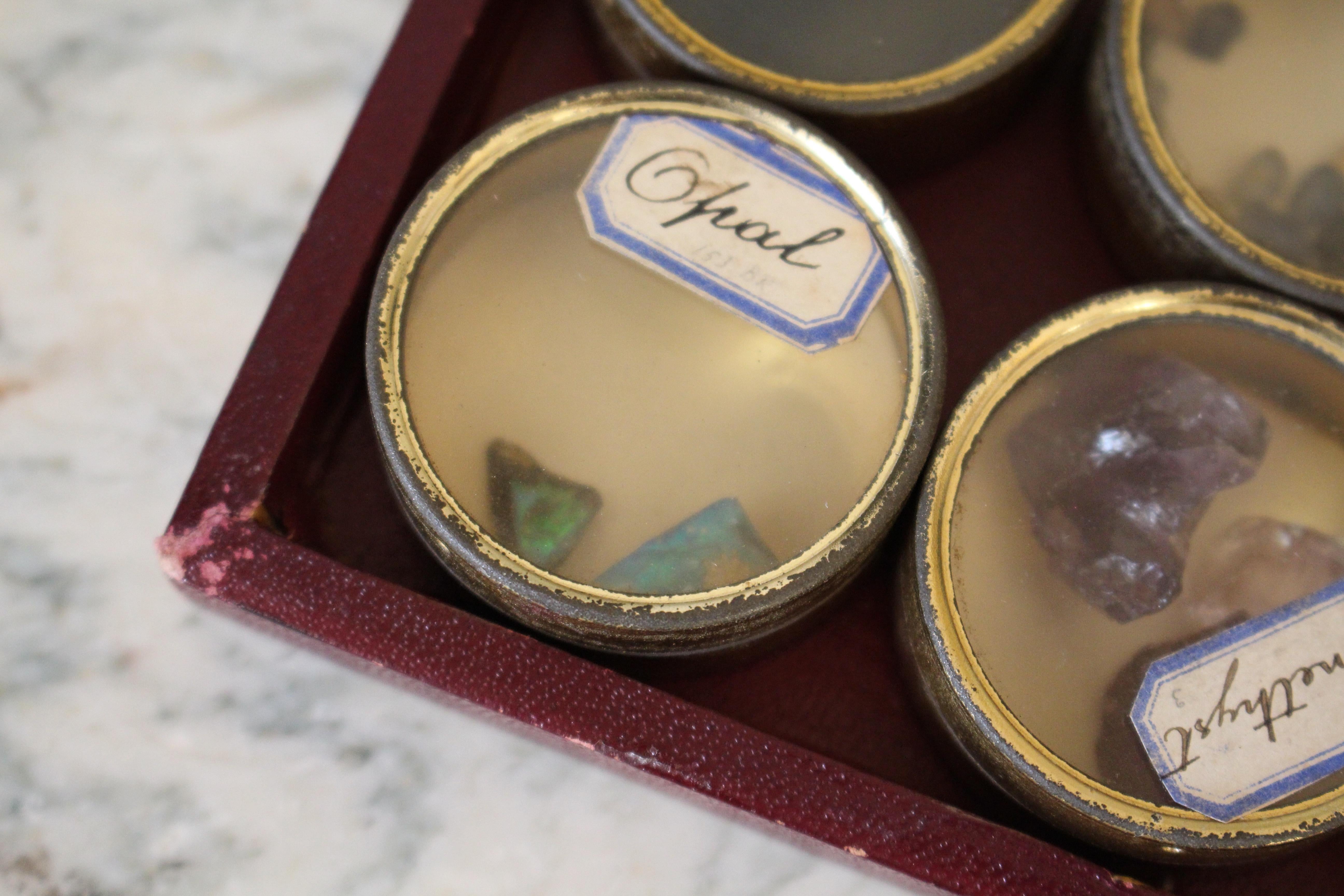 British Early 20th Century Travelling Jewellers Precious Stone Samples, T.G.Woods For Sale