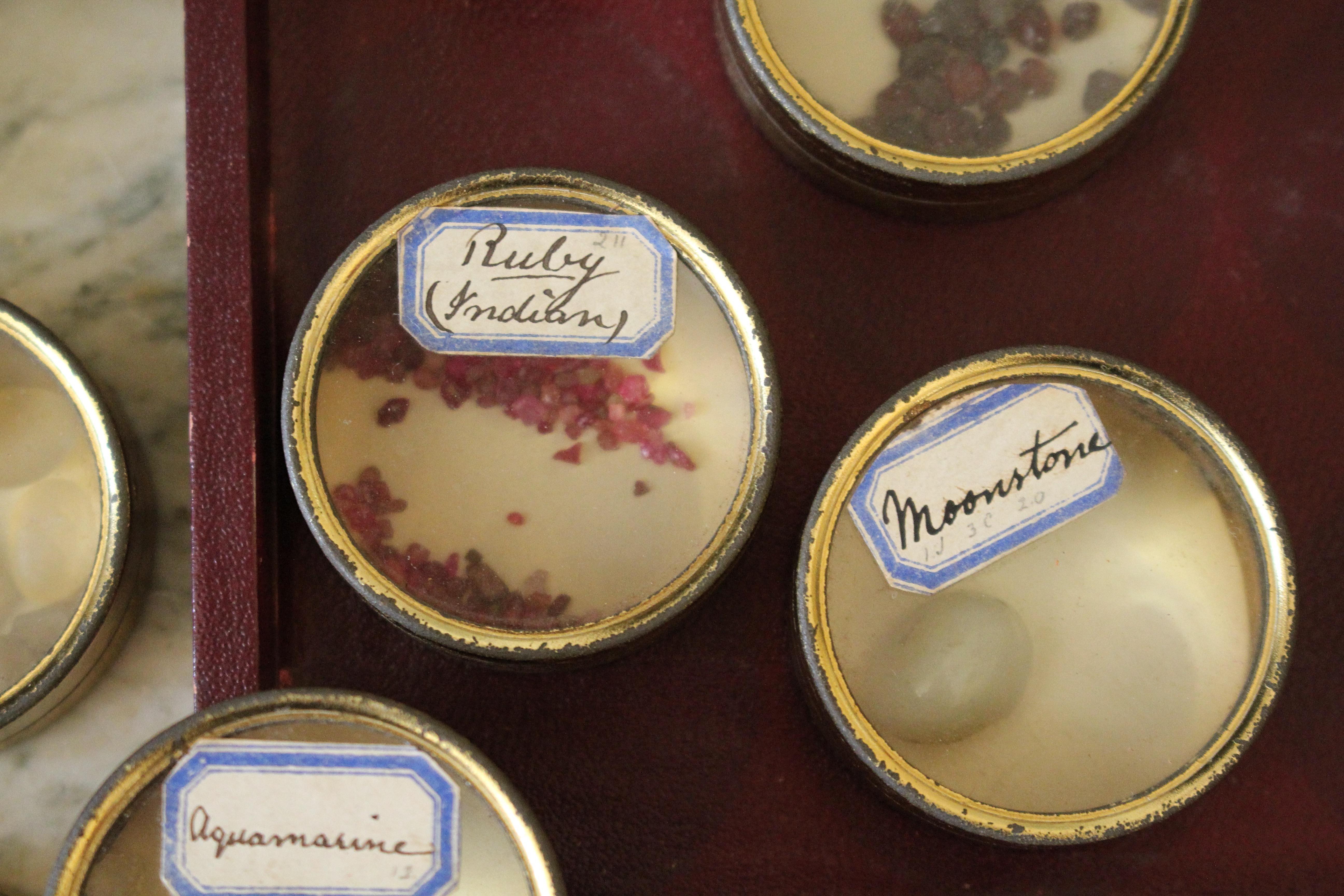 Early 20th Century Travelling Jewellers Precious Stone Samples, T.G.Woods For Sale 3