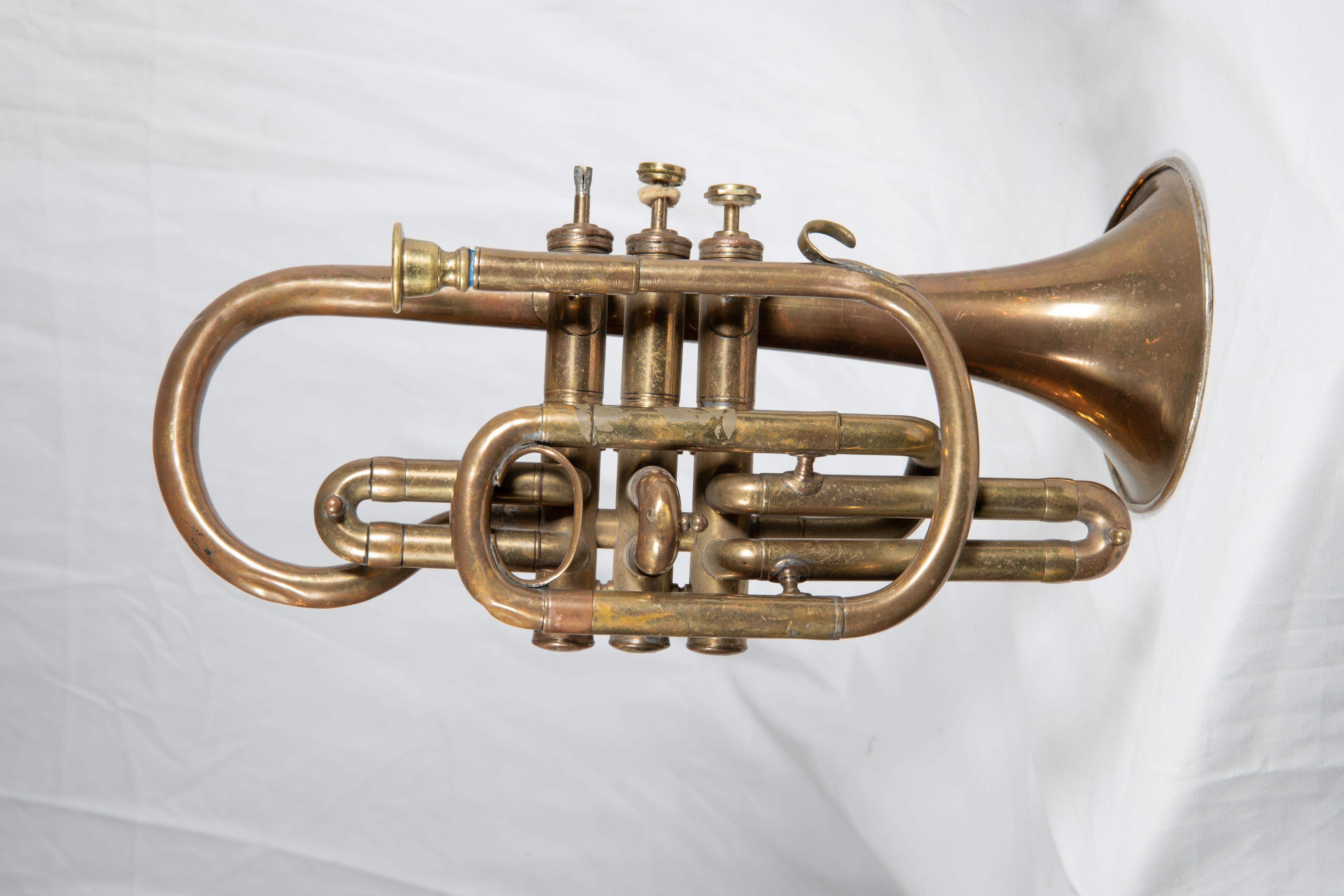 Early 20th Century Trumpets In Fair Condition For Sale In New York, NY