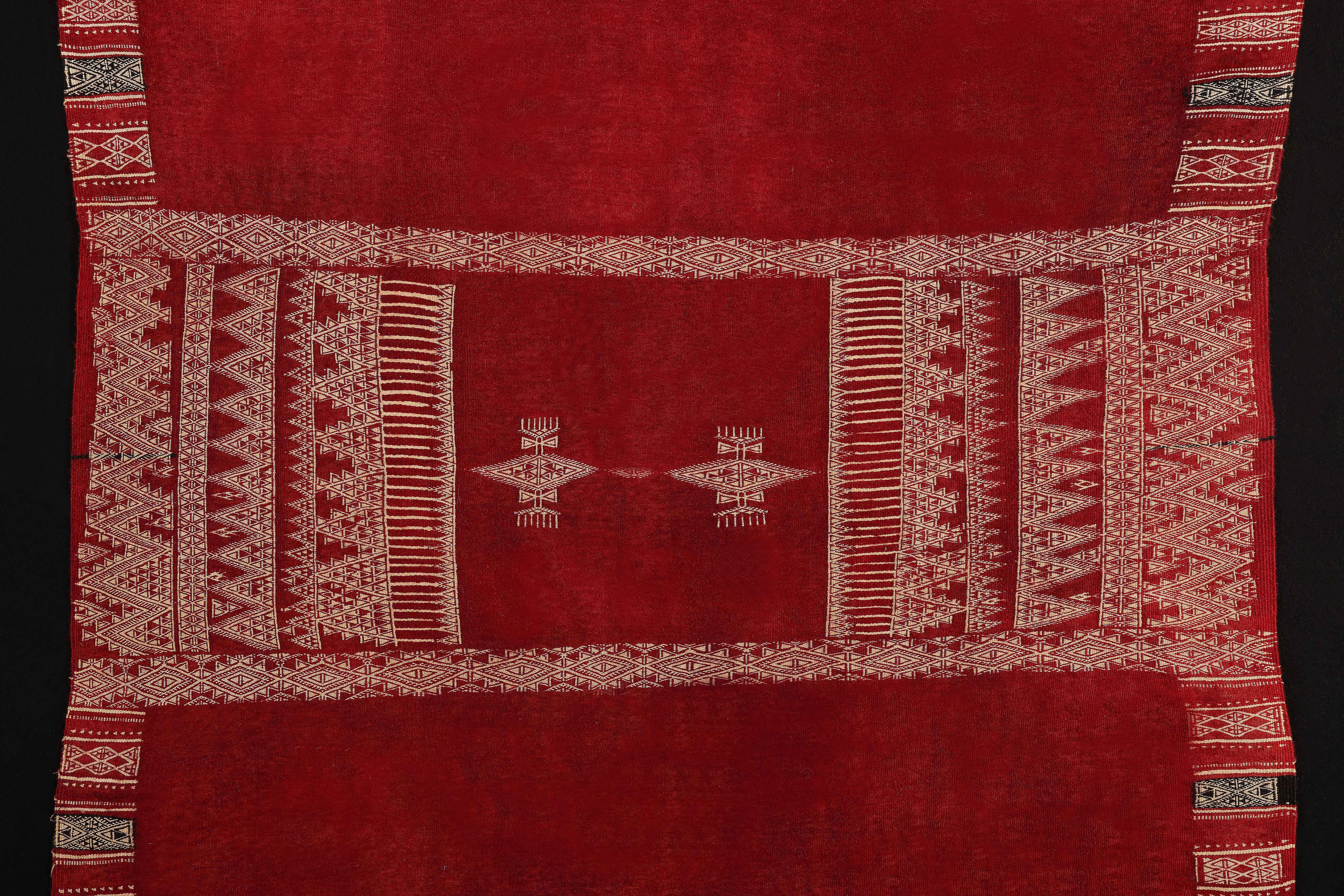 Tribal Early 20th Century Tunisian Berber Woman's Veil For Sale