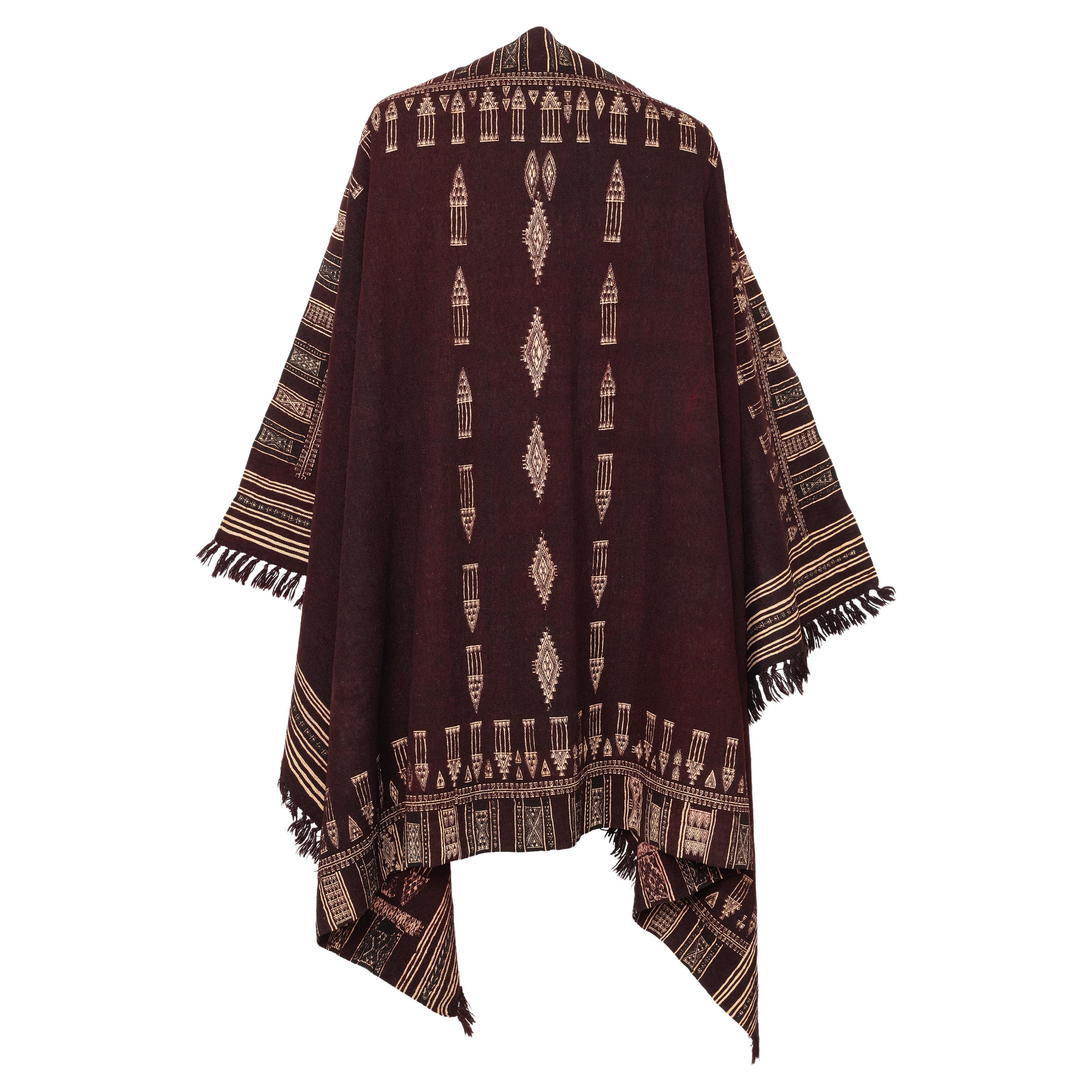 Early 20th Century Tunisian Berber Woman's Veil For Sale