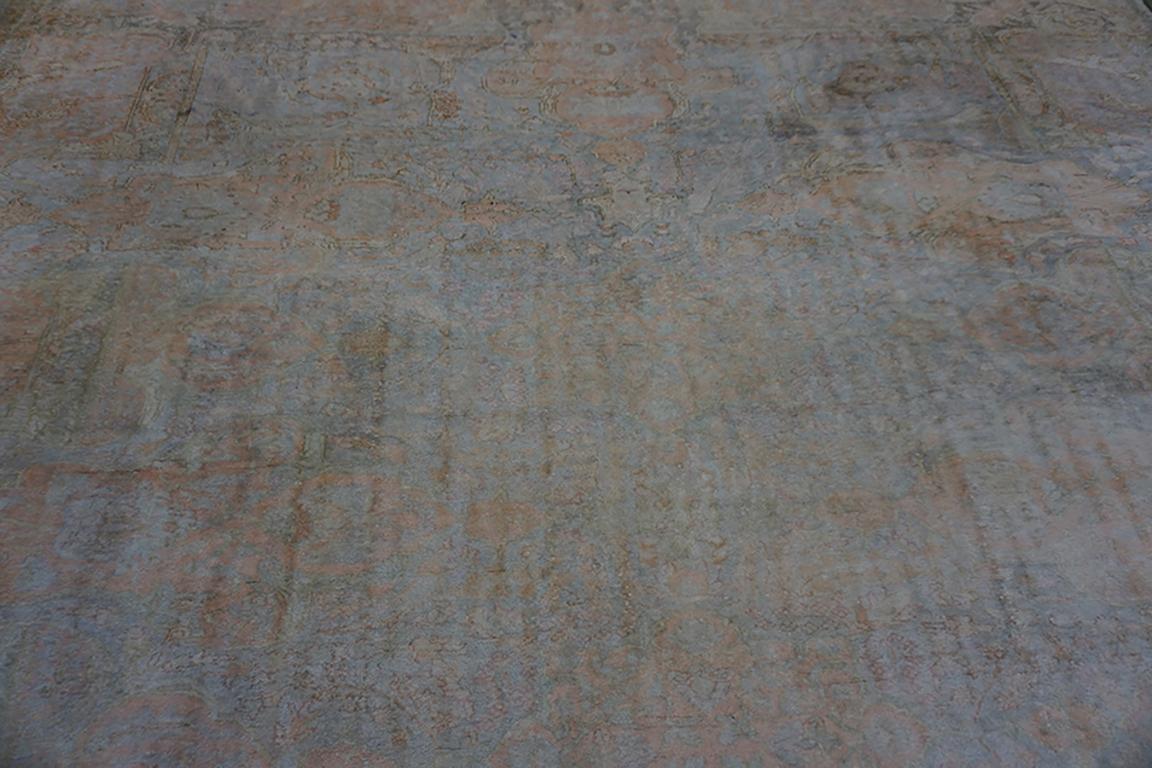 Early 20th Century Turkish Cotton Kayseri Carpet ( 9' x 12'6