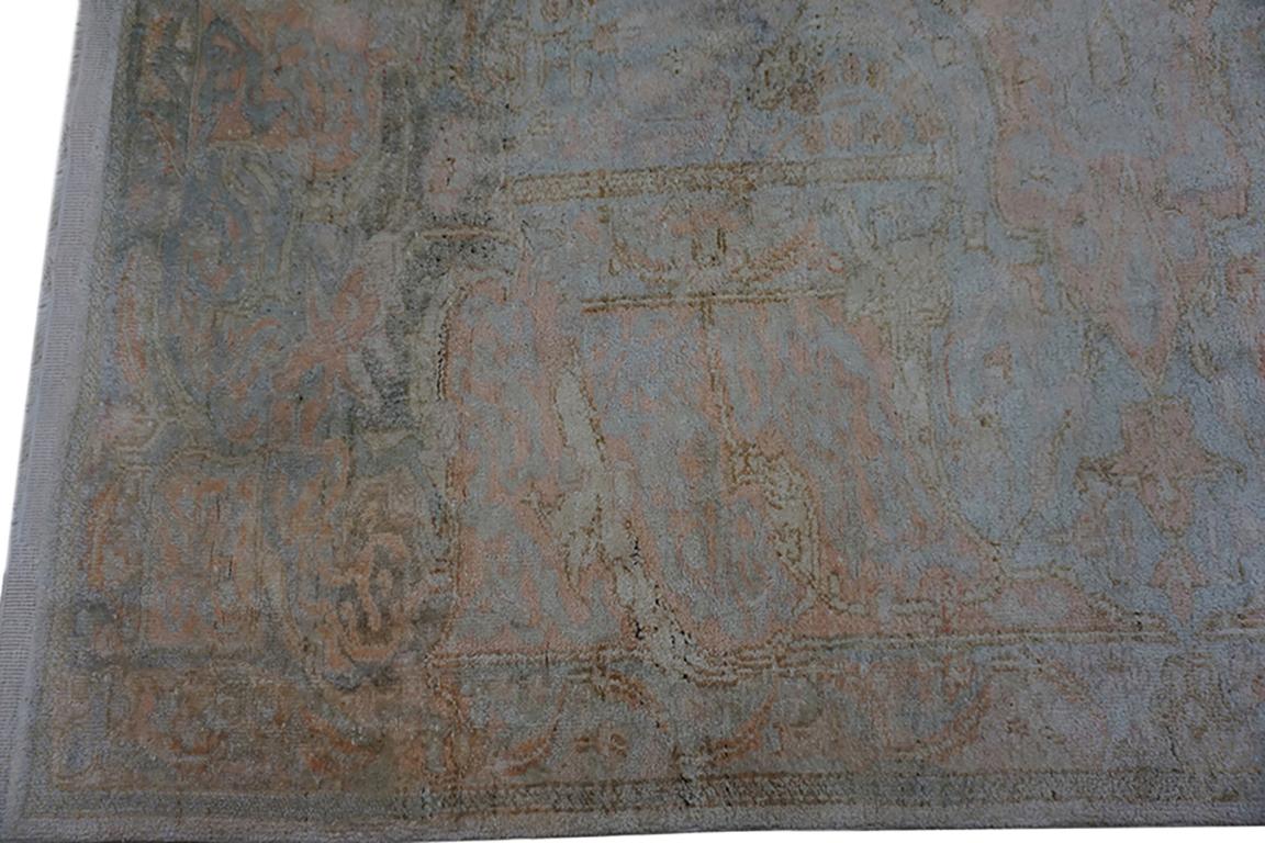 Early 20th Century Turkish Cotton Kayseri Carpet ( 9' x 12'6