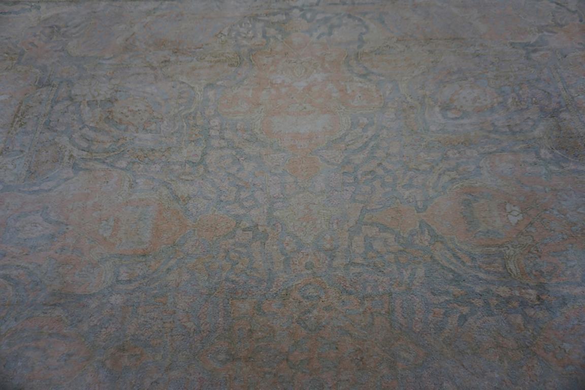 Early 20th Century Turkish Cotton Kayseri Carpet ( 9' x 12'6