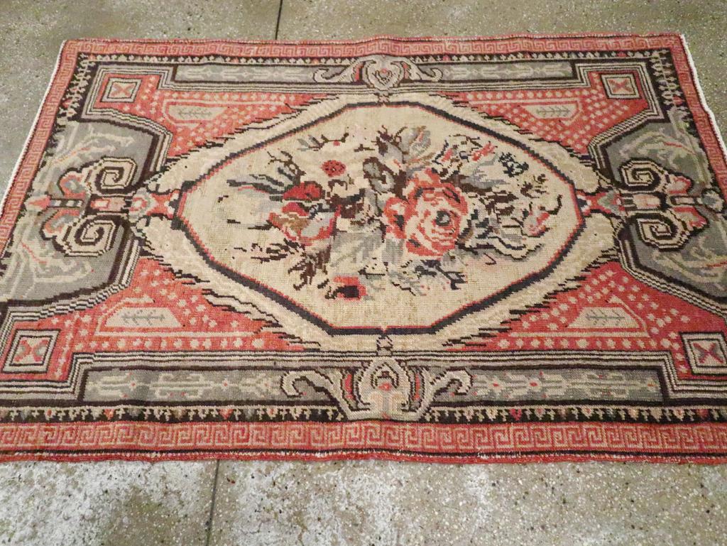 Turco Tappeto d'accento turco Ghourdes dei primi del Novecento in vendita