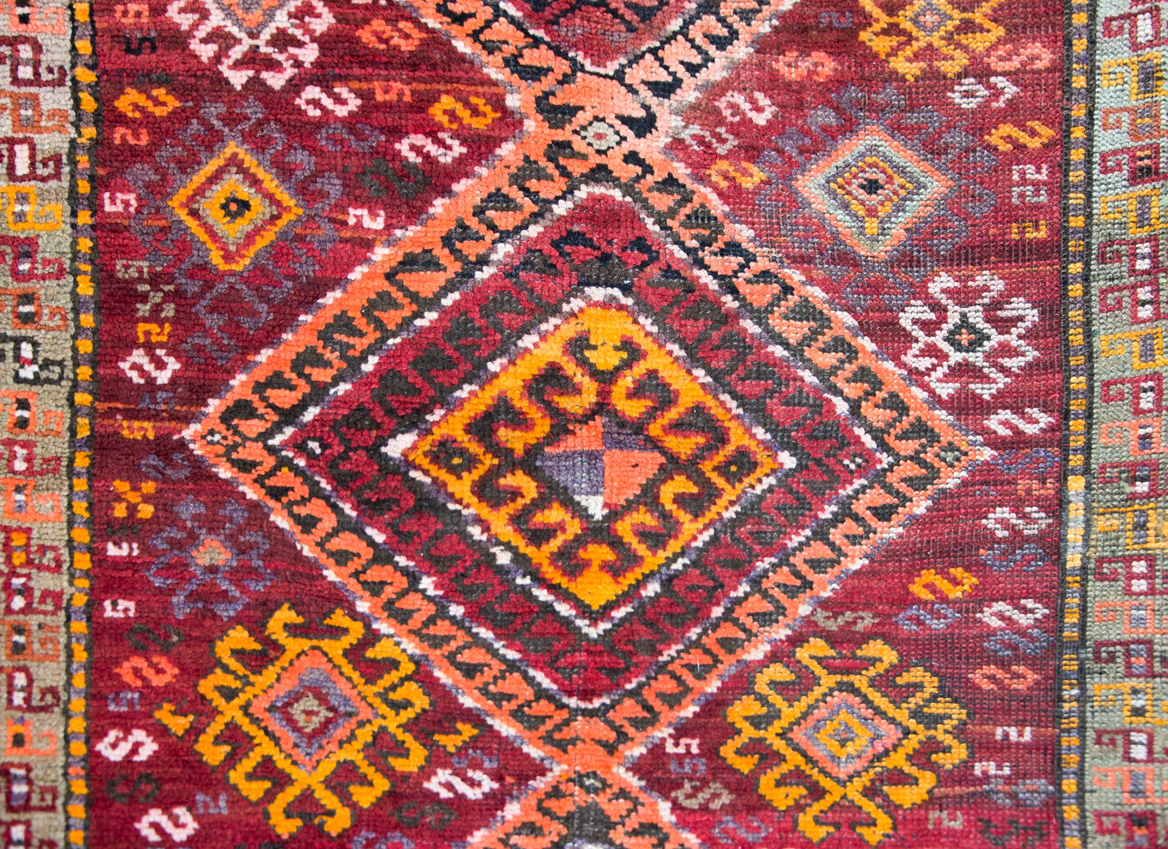 Early 20th Century Turkish Kars Rug For Sale 5