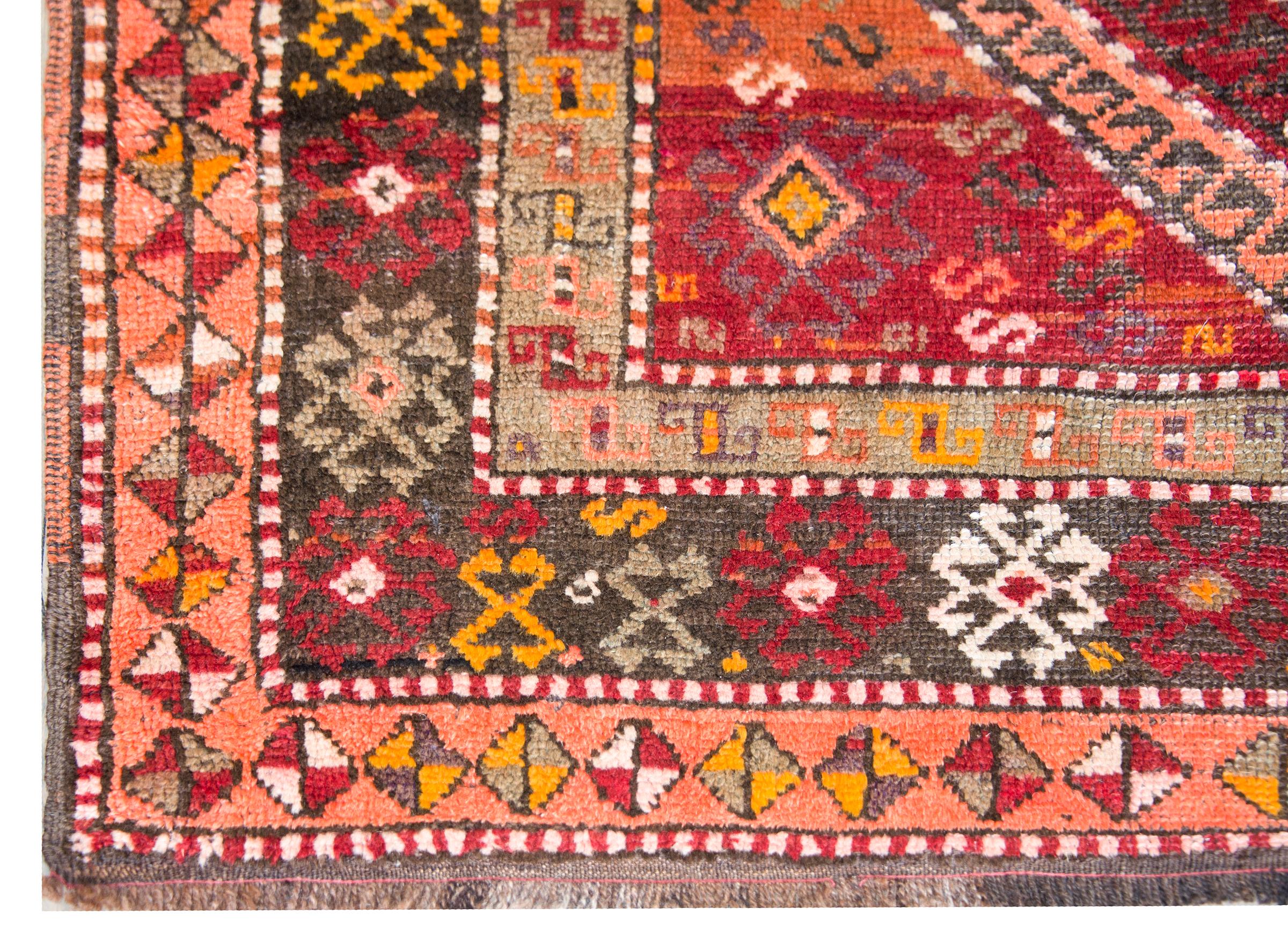 Early 20th Century Turkish Kars Rug For Sale 6