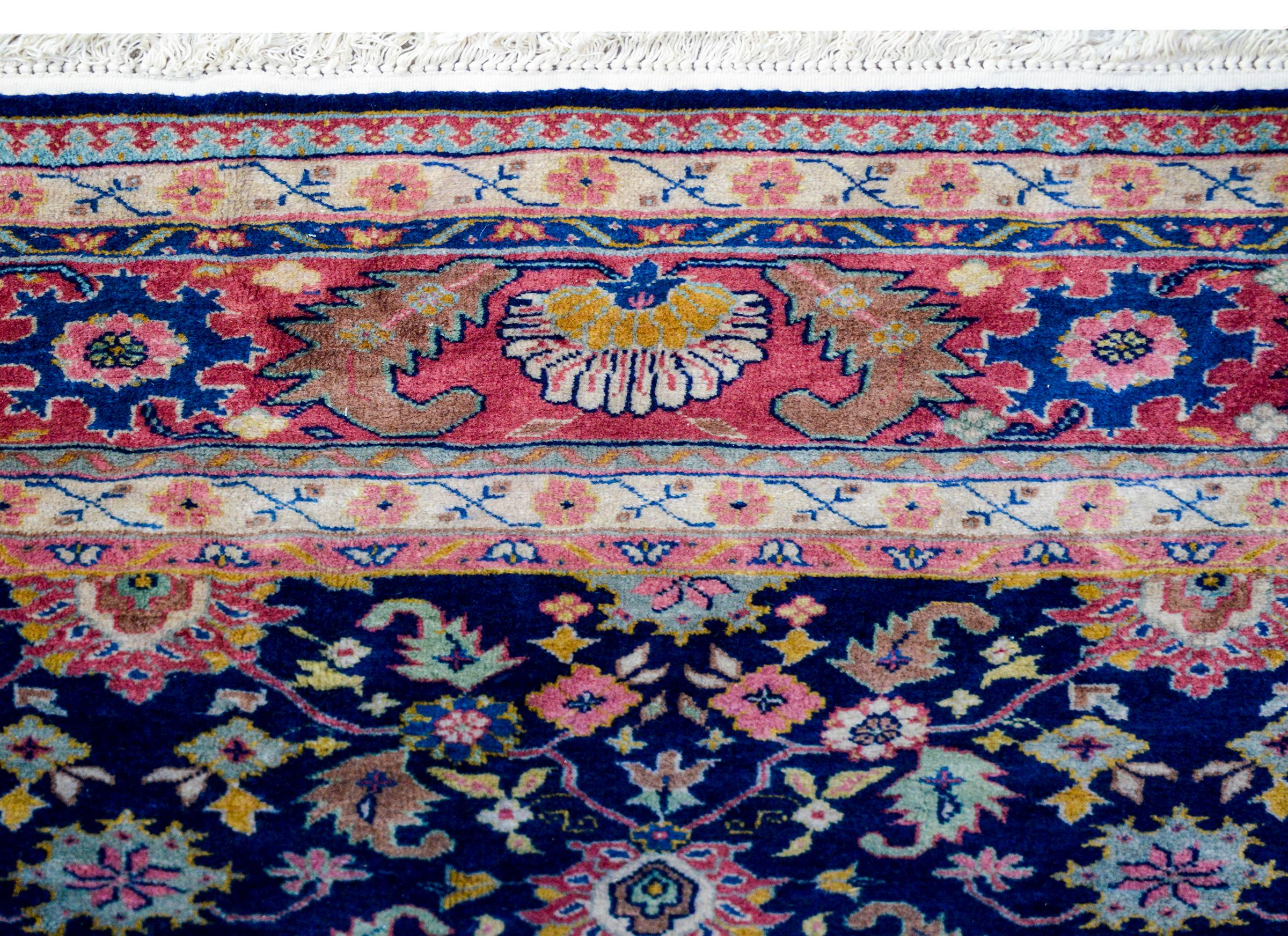 Mid-20th Century Early 20th Century Turkish Mahal Style Rug