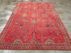 Galerie Shabab Collection Early 20th Century Turkish Oushak Accent Carpet