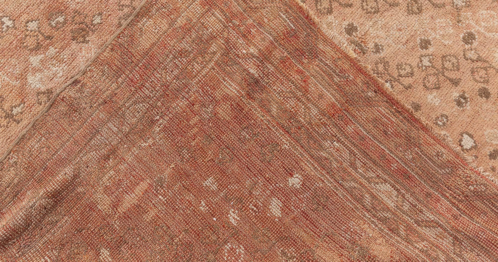 Doris Leslie Blau Antique Turkish Oushak Rug For Sale 2