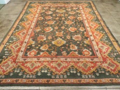 Galerie Shabab Collection Early 20th Century Turkish Oushak Large Carpet