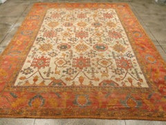 Galerie Shabab Collection Early 20th Century Turkish Oushak Large Carpet