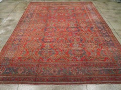 Galerie Shabab Collection Early 20th Century Turkish Oushak Room Size Carpet