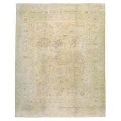 Early 20th Century Turkish Oushak Large Room Size Carpet