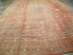 Galerie Shabab Collection Early 20th Century Turkish Oushak Oversize Carpet