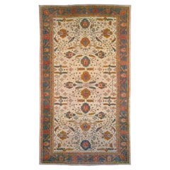 Early 20th Century Turkish Oushak Oversize Carpet