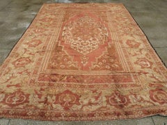Galerie Shabab Collection Early 20th Century Turkish Oushak Room Size Carpet