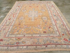 Galerie Shabab Collection Early 20th Century Turkish Oushak Room Size Carpet